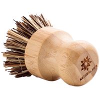 Natural Life Bamboo Scrubbing Brush with Palm Fibre Bristles
